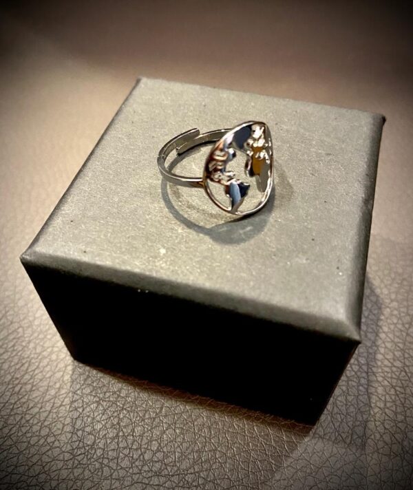 Anello globo grande - immagine 2