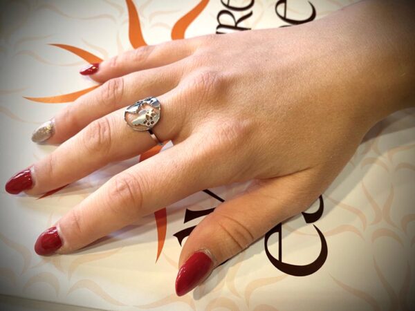 Anello globo grande - immagine 3