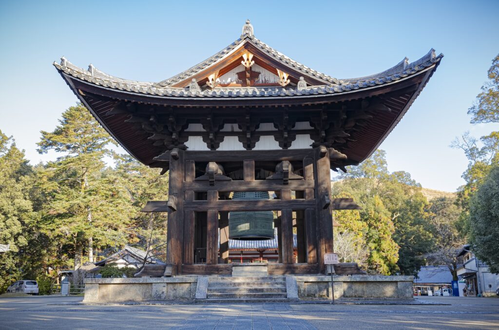 Bell Tower of Todaiji Temple, Nara, Japan