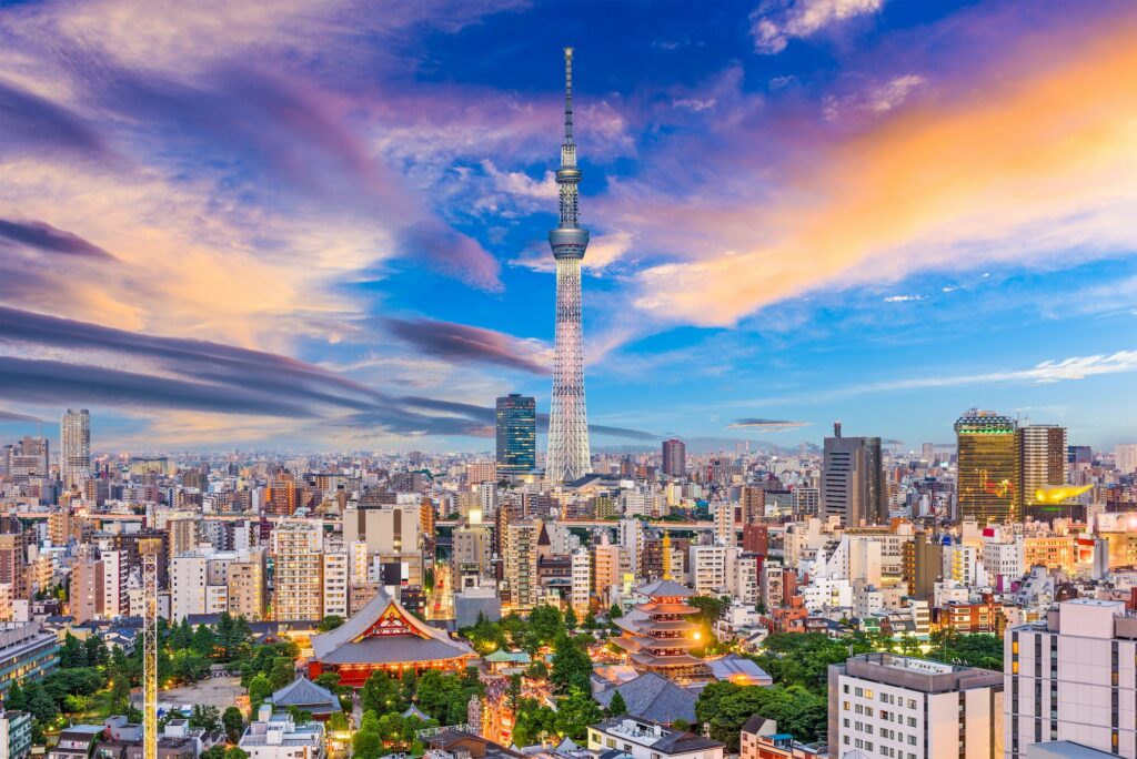 Tokyo, Japan Skyline