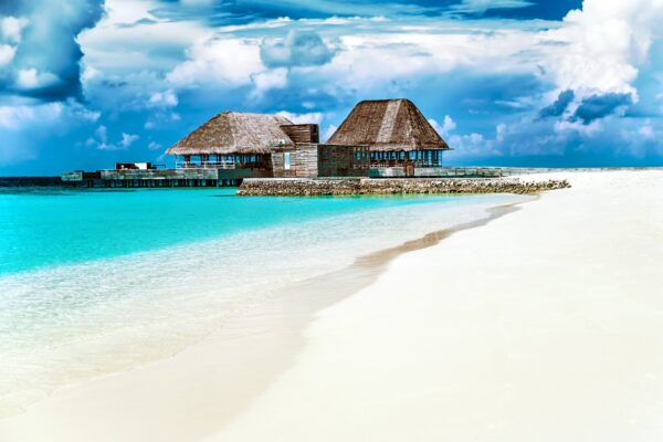 Maldives beach resort