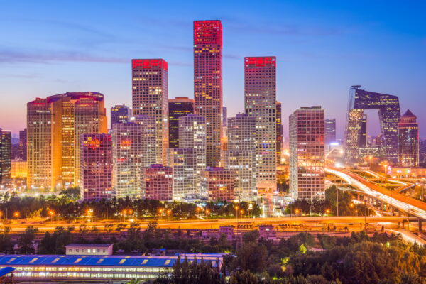 Beijing, China Skyline