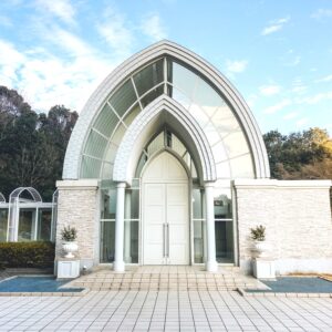 White Wedding chapel In Japan